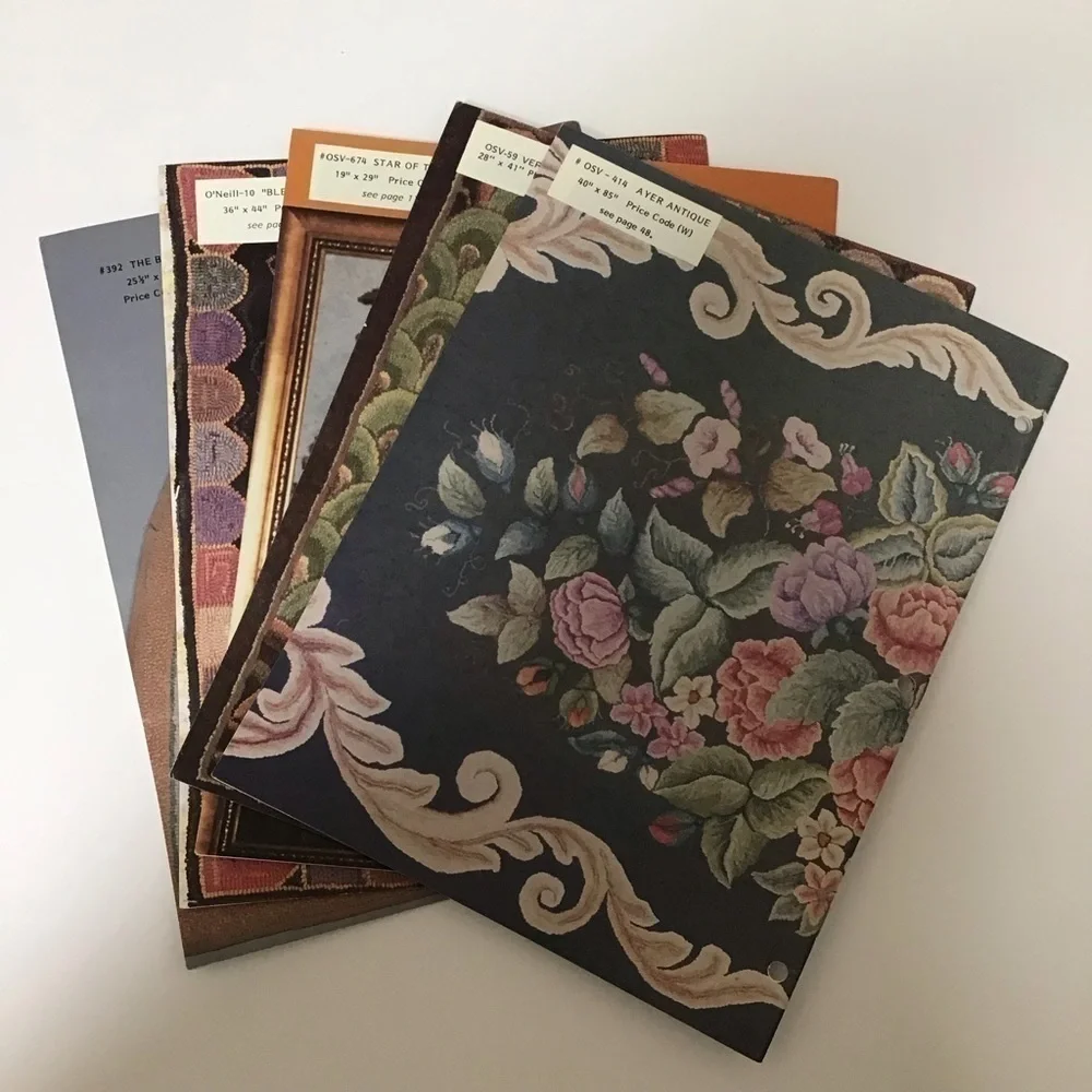 Rug Hook Magazine LOT OF 5 Back Issues 1985 Ideas News & Views Maine ME Vintage